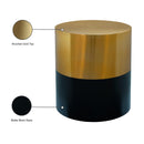 Meridian Sun Black / Gold End Table IMAGE 5