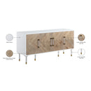 Meridian Jive White Lacquer Sideboard/Buffet IMAGE 8