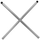 Meridian XOXO Chrome Stainless Steel Wall Decor IMAGE 3