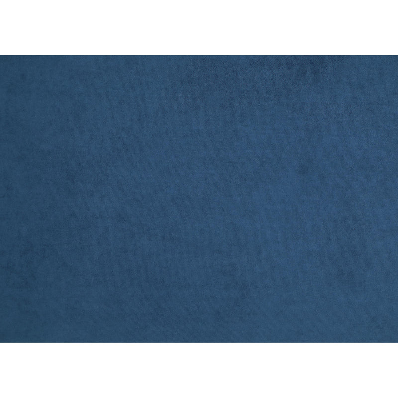 Meridian Plush Navy Velvet Standard Comfort Modular Sectional IMAGE 11