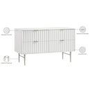 Meridian Modernist White Gloss Dresser IMAGE 13