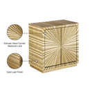 Meridian Golda Gold Side Table IMAGE 9