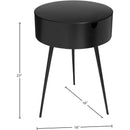 Meridian Bali Black Night Stand IMAGE 7