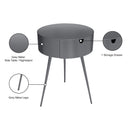 Meridian Bali Grey Night Stand IMAGE 8