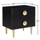 Meridian Zayne Black Night Stand IMAGE 10