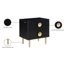 Meridian Zayne Black Night Stand IMAGE 11