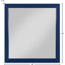 Meridian Marisol Navy Mirror IMAGE 6