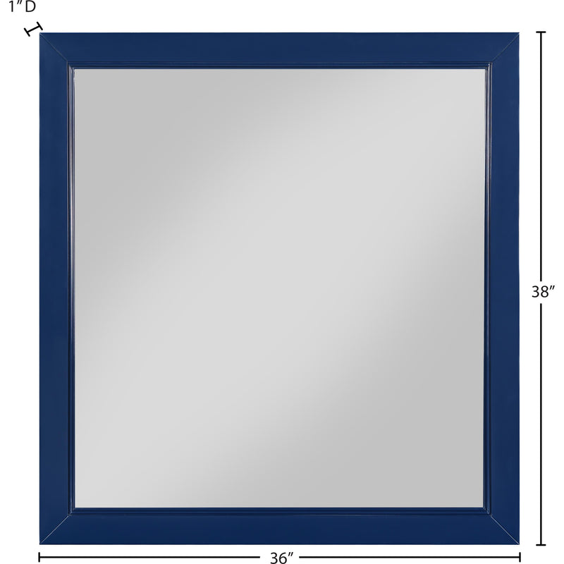 Meridian Marisol Navy Mirror IMAGE 6