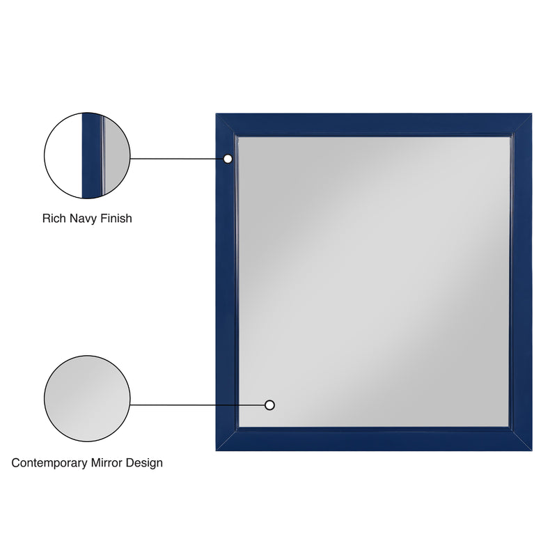 Meridian Marisol Navy Mirror IMAGE 7