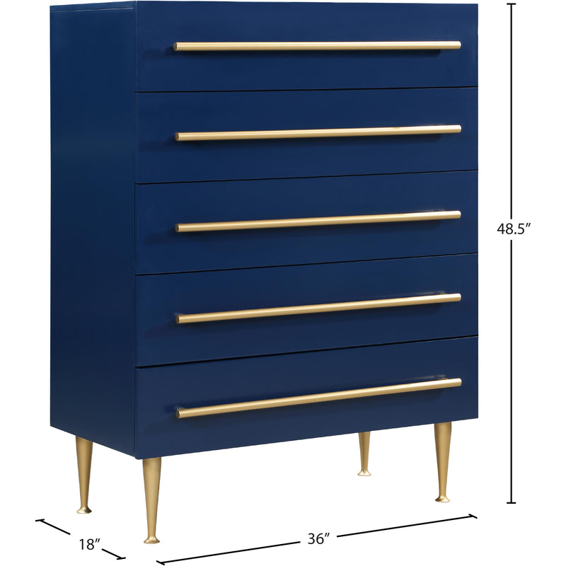 Meridian Marisol Navy Chest IMAGE 10