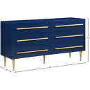 Meridian Marisol Navy Dresser IMAGE 12