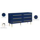 Meridian Marisol Navy Dresser IMAGE 13