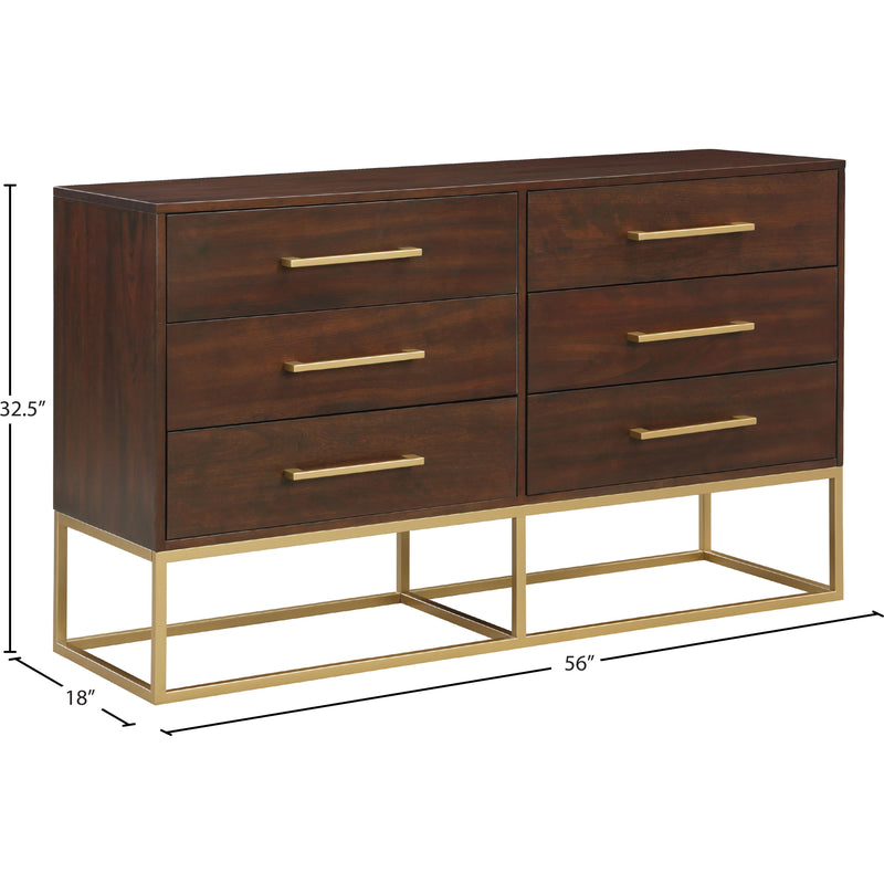 Meridian Maxine Brown Dresser IMAGE 12