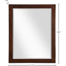 Meridian Maxine Brown Mirror IMAGE 6