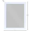 Meridian Maxine White Mirror IMAGE 6