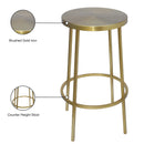 Meridian Tyson Gold Iron Counter Stool IMAGE 7