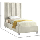 Meridian Candace Twin Bed IMAGE 4