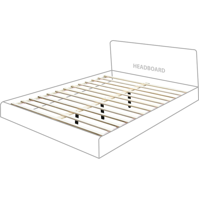 Meridian Eva Grey Velvet Full Bed IMAGE 7