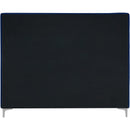 Meridian Geri Navy Velvet Queen Bed IMAGE 12