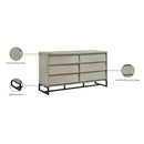 Meridian Weston Grey Stone Dresser IMAGE 10