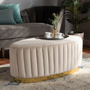 WS-20352-Beige Velvet/Gold-Ottoman