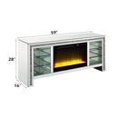 Acme Furniture Noralie LV00317 TV Stand with Fireplace & LED IMAGE 9