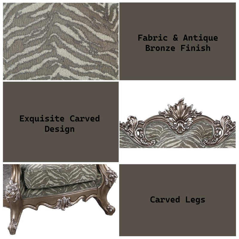 Acme Furniture Elozzol LV00301 Chair with Pillow IMAGE 8