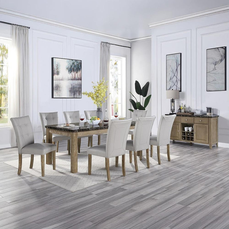 Acme Furniture Charnell DN00553 Dining Table IMAGE 6