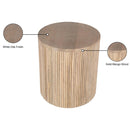 Meridian Oakhill Natural End Table IMAGE 6