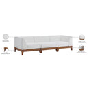 Meridian Rio Off White Water Resistant Fabric Outdoor Patio Modular Sofa IMAGE 5