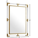 Meridian Ghost Gold Mirror IMAGE 6