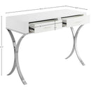 Meridian Monroe Chrome Vanity / Desk / Console IMAGE 6