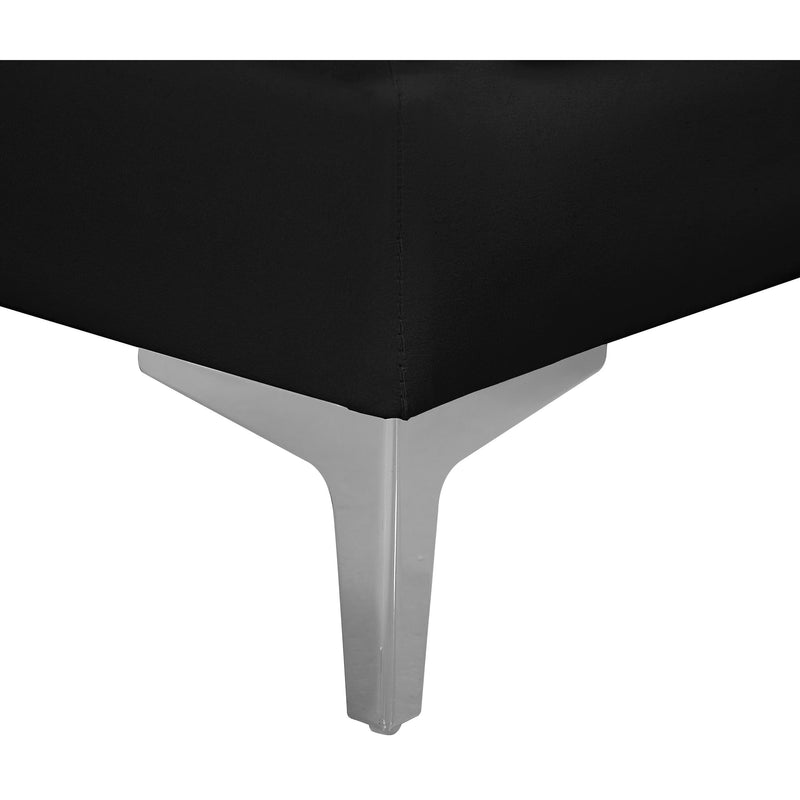 Meridian Alina Black Velvet Modular Sectional IMAGE 19