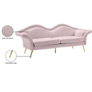 Meridian Lips Pink Velvet Sofa IMAGE 16