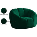 Meridian Elijah Green Velvet Chair IMAGE 11