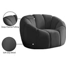 Meridian Elijah Grey Velvet Chair IMAGE 11