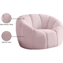 Meridian Elijah Pink Velvet Chair IMAGE 11