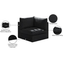 Meridian Jacob Black Velvet Corner IMAGE 10