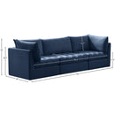 Meridian Jacob Navy Velvet Modular Sofa IMAGE 10