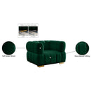 Meridian Gwen Green Velvet Chair IMAGE 16