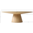 Meridian Gavin Natural White Oak Dining Table IMAGE 8