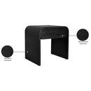 Meridian Cresthill Black Oak Night Stand IMAGE 17