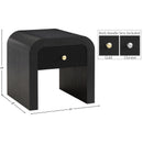 Meridian Artisto Black End Table IMAGE 14