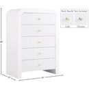 Meridian Artisto White Chest IMAGE 20