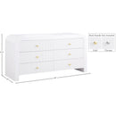 Meridian Artisto White Dresser IMAGE 20