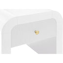 Meridian Artisto White End Table IMAGE 10