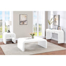 Meridian Artisto White End Table IMAGE 12
