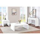 Meridian Artisto White End Table IMAGE 13