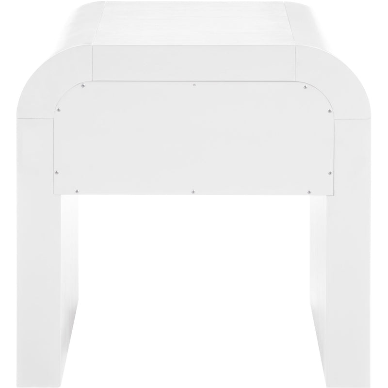 Meridian Artisto White End Table IMAGE 9
