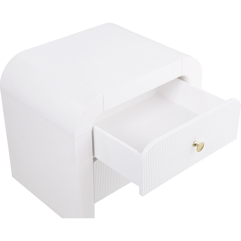 Meridian Artisto White Night Stand IMAGE 10